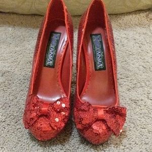 Ruby slipper high heels